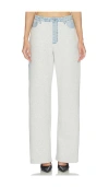 Ser.o.ya Travis Pant In White