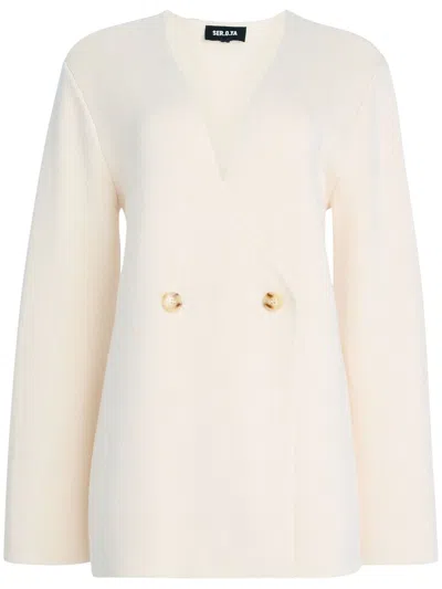 Ser.o.ya Tundra Sweater In Eggshell
