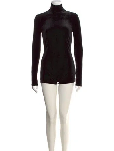 Pre-owned Ser.o.ya Turtleneck Jumpsuit W/ Tags In Black