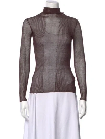 Pre-owned Ser.o.ya Turtleneck Long Sleeve Top In Multi