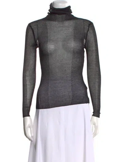 Pre-owned Ser.o.ya Turtleneck Long Sleeve Top In Multi