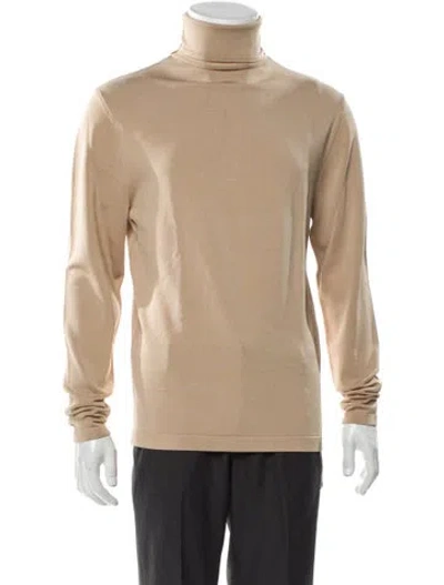 Pre-owned Ser.o.ya Turtleneck Long Sleeve Top In Neutral