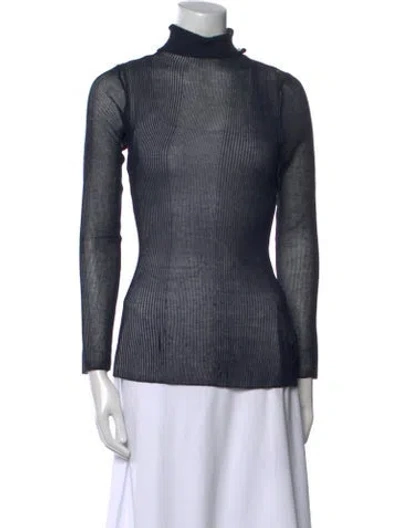 Pre-owned Ser.o.ya Turtleneck Sweater W/ Tags In Black