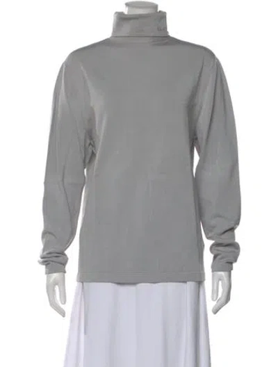 Pre-owned Ser.o.ya Turtleneck Sweater W/ Tags In Gray