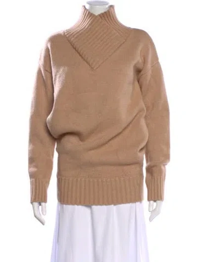 Pre-owned Ser.o.ya Turtleneck Sweater W/ Tags In Neutral
