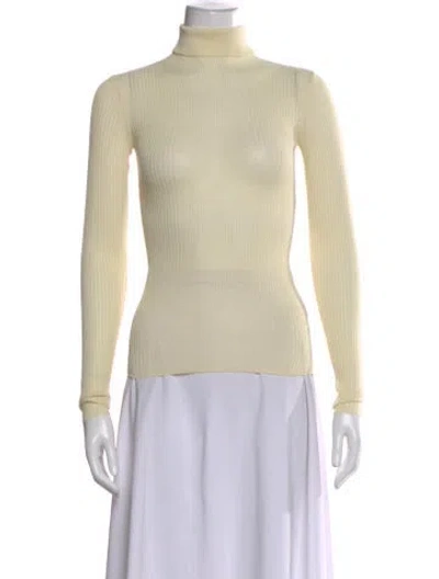 Pre-owned Ser.o.ya Turtleneck Sweater W/ Tags In Neutral