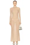 Ser.o.ya Una Maxi Dress In Neutral