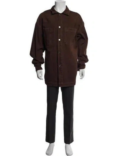 Pre-owned Ser.o.ya Utility Jacket In Brown