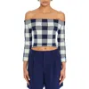 Ser.o.ya Vale Top In Blue