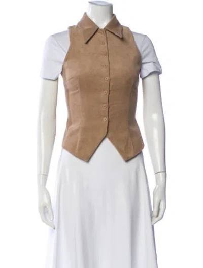 Pre-owned Ser.o.ya Vest In Neutral