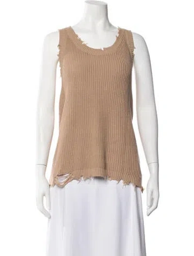 Pre-owned Ser.o.ya V-neck Sweater In Neutrals