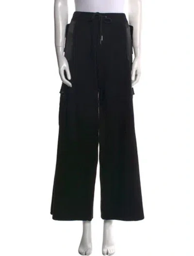 Pre-owned Ser.o.ya Wide Leg Pants In Black