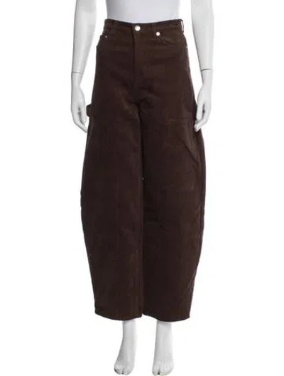 Pre-owned Ser.o.ya Wide Leg Pants In Brown