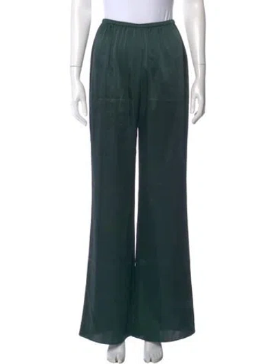 Pre-owned Ser.o.ya Wide Leg Pants In Green