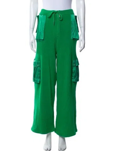 Pre-owned Ser.o.ya Wide Leg Pants In Green