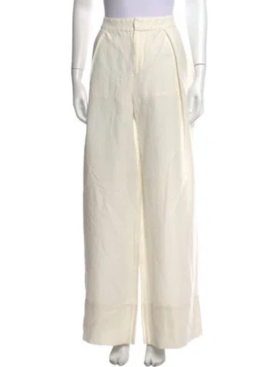 Pre-owned Ser.o.ya Wide Leg Pants In Neutrals