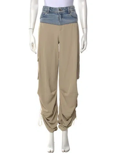 Pre-owned Ser.o.ya Wide Leg Pants In Neutrals