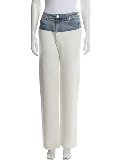 Pre-owned Ser.o.ya Wide Leg Pants In Neutrals