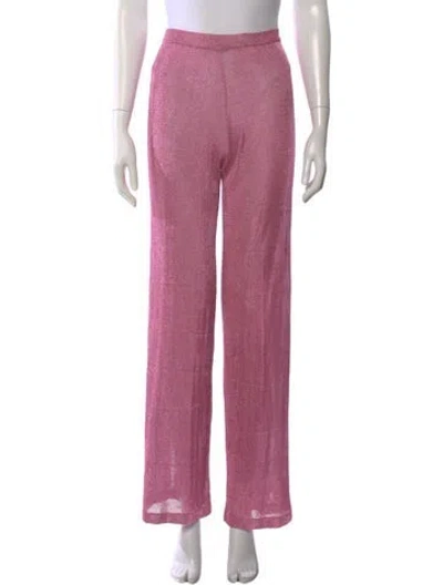 Pre-owned Ser.o.ya Wide Leg Pants In Pink