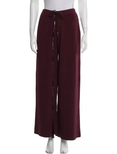 Pre-owned Ser.o.ya Wide Leg Pants W/ Tags In Burgundy