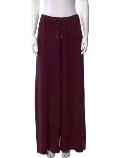 Pre-owned Ser.o.ya Wide Leg Pants W/ Tags In Burgundy