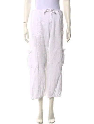 Pre-owned Ser.o.ya Wide Leg Pants In White