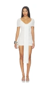 Ser.o.ya Winslow Mesh Dress In Eggshell