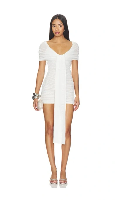 Ser.o.ya Winslow Mesh Dress In Eggshell