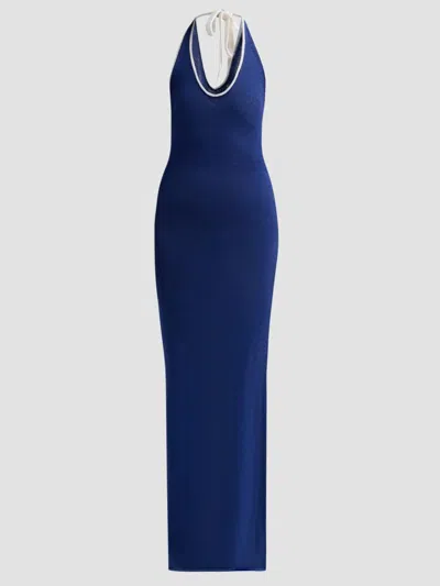 Ser.o.ya Women's Anora Knit Maxi Dress In Blue