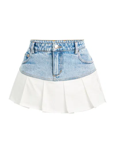 Ser.o.ya Women's Blossom Mini Skirt In Coastline