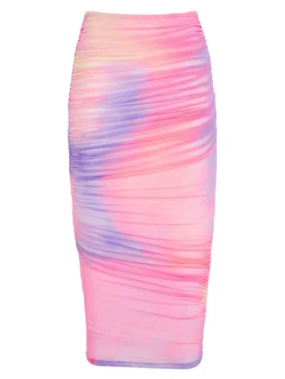 Ser.o.ya Women's Cirrus Skirt In Sunset Tie Dye