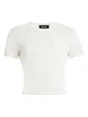 Ser.o.ya Women's Clare Baby Tee In White