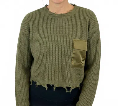 Ser.o.ya Women's Devin Sweater In Green