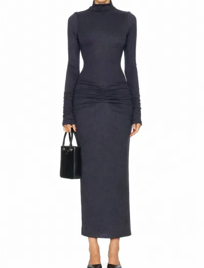 Ser.o.ya Women's Fina Tea Length Dress In Charcoal Blue