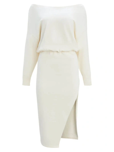 Ser.o.ya Francie Midi Dress In Cream In White