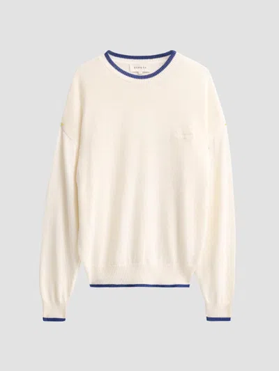Ser.o.ya Women's Kris Knit Crewneck Sweater In White