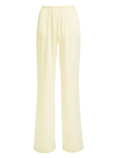 Ser.o.ya Lillian Satin Pant In Butter