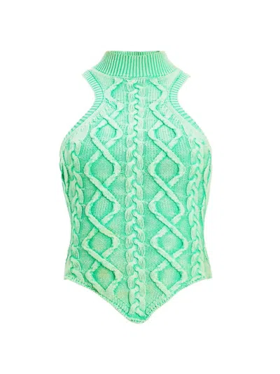 SER.O.YA WOMEN'S MOLLIE CABLE KNIT TOP