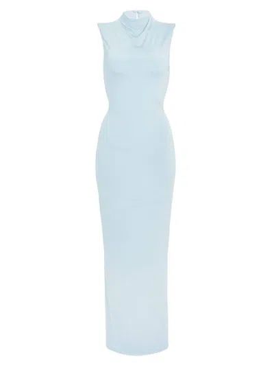 Ser.o.ya Women's Olive Gown In Powder Blue