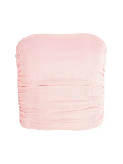 Ser.o.ya Women's Penny Strapless Top In Powder Pink