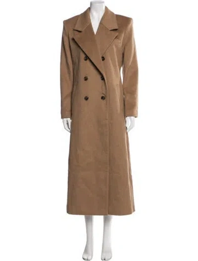 Pre-owned Ser.o.ya Wool Coat In Brown
