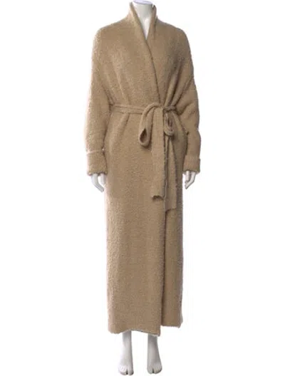 Pre-owned Ser.o.ya Wool Open Front Sweater In Neutrals