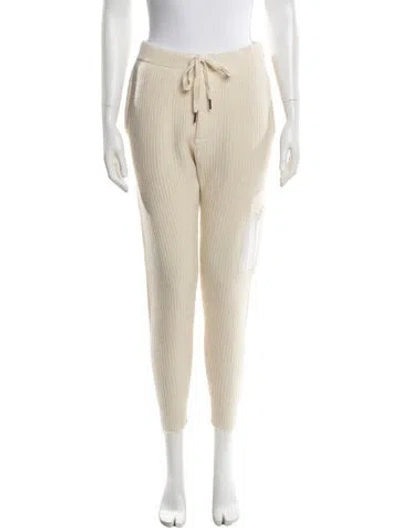 Pre-owned Ser.o.ya Wool Skinny Leg Pants In Neutral