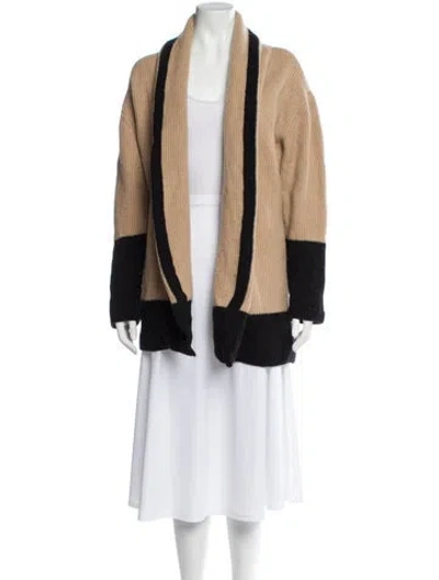 Pre-owned Ser.o.ya Wool Striped Sweater In Neutral