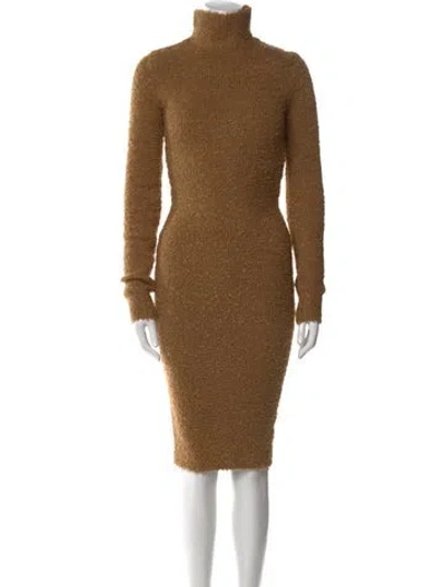 Pre-owned Ser.o.ya Wool Turtleneck Sweater In Neutral
