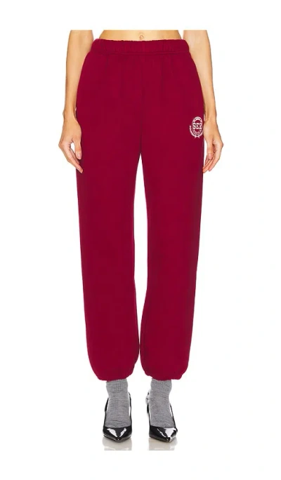 Ser.o.ya X Revolve Hallie Sweatpant In Ruby Red