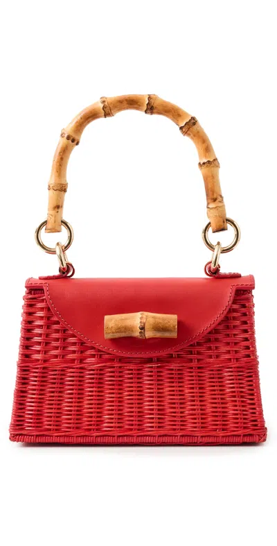 Serpui Abigail Handbag All Red