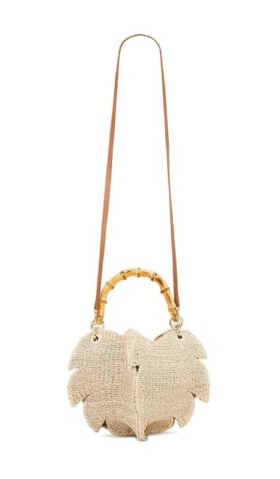 Serpui Adam Leaf Bag In Tan