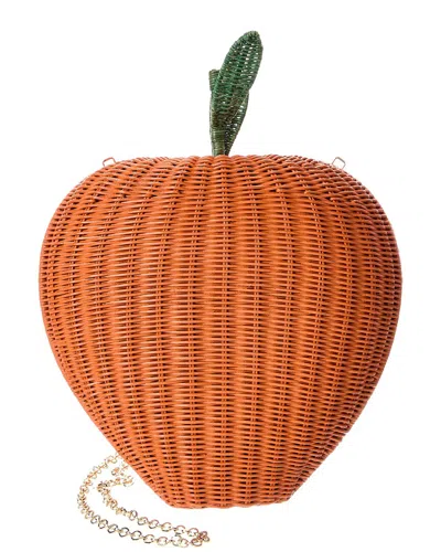 Serpui Citrus Orange Clutch