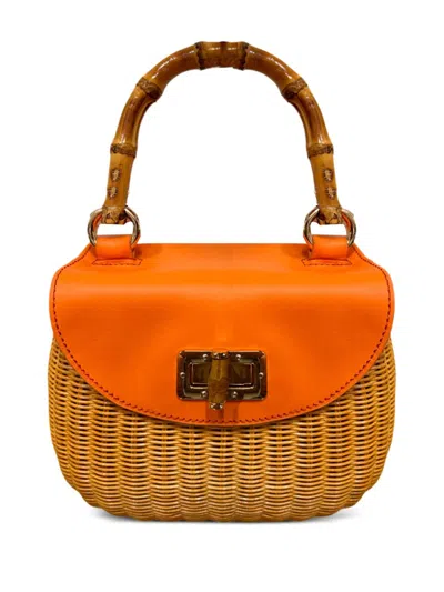 Serpui Consuelo Top-handle Bag In Neutrals